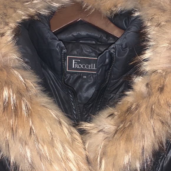 COPY - XS Puffer Fur Jacket - great condition from Italy - Picture 2 of 5